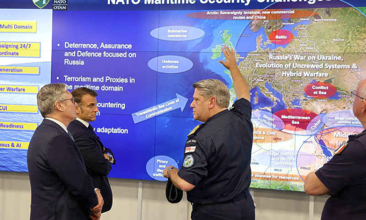 Starmer and Macron unveil migration  agreement, plans for Ukraine security